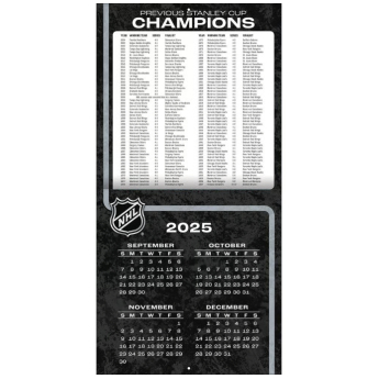 NHL produkty kalendár Elite 2026 Wall