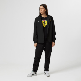 Ferrari pánska bunda s kapucňou Rain Black F1 Team 2023