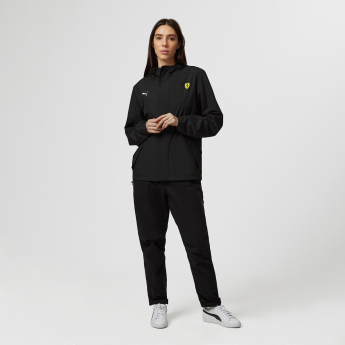 Ferrari pánska bunda s kapucňou Rain Black F1 Team 2023