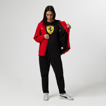Ferrari pánska bunda s kapucňou Rain Red F1 Team 2023