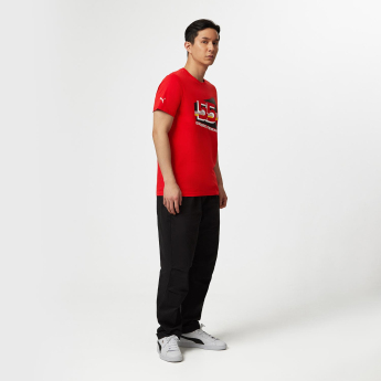 Ferrari pánske tričko Sainz Driver Red F1 Team 2023