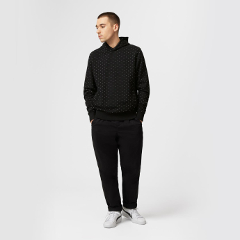 Mercedes AMG Petronas pánska mikina s kapucňou Polka Dot black F1 Team 2023