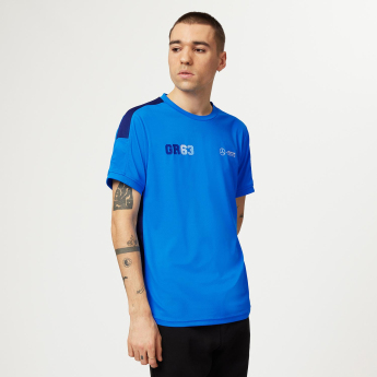 Mercedes AMG Petronas pánske tričko George Russell Sports blue F1 Team 2023