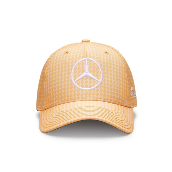 Mercedes AMG Petronas čiapka baseballová šiltovka Lewis Hamilton orange F1 Team 2023