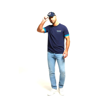 Williams pánske tričko Logo navy F1 team 2024