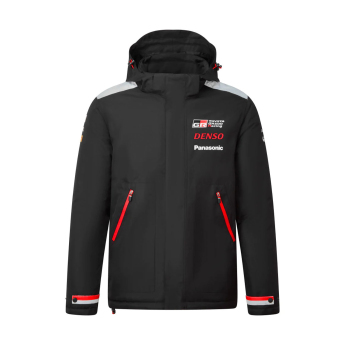 Toyota Gazoo Racing pánska bunda s kapucňou WRC Mountain official black 2023