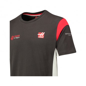 Haas F1 pánske tričko grey 2017