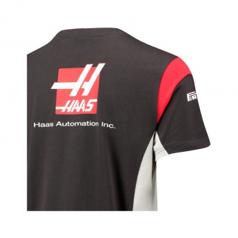 Haas F1 pánske tričko grey 2017