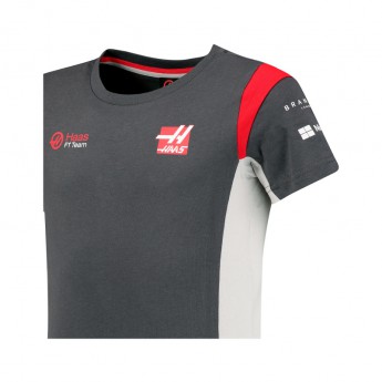 Haas F1 Team detské tričko grey 2017