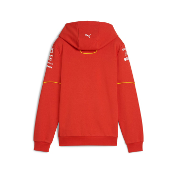 Ferrari detská mikina s kapucňou Driver Hoody red F1 Team 2024