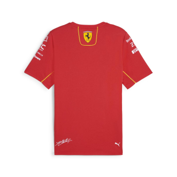 Ferrari pánske tričko Driver Leclerc red F1 Team 2024