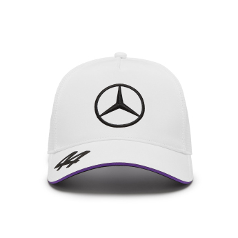 Mercedes AMG Petronas čiapka baseballová šiltovka Driver Lewis Hamilton white F1 Team 2024