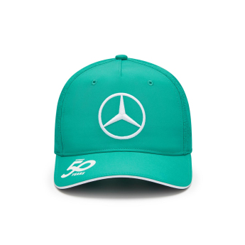 Mercedes AMG Petronas čiapka baseballová šiltovka 50 years green F1 Team 2024