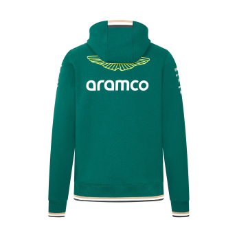 Aston Martin detská mikina s kapucňou green F1 Team 2024