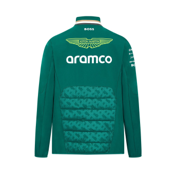 Aston Martin pánska bunda Hybrid green F1 Team 2024