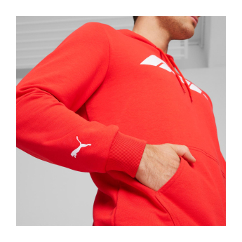 Formule 1 pánska mikina s kapucňou Logo red 2024