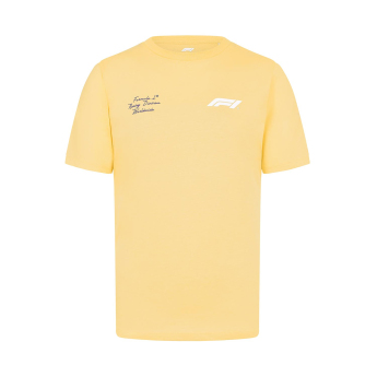 Formule 1 pánske tričko RDW Pale Banana F1 2024