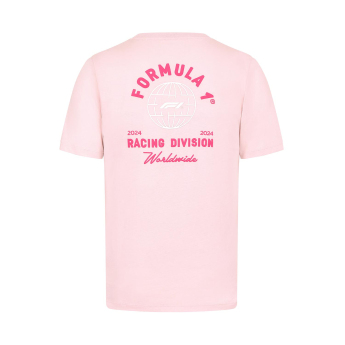 Formule 1 pánske tričko RDW Primrose Pink F1 2024