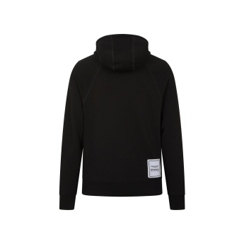 Aston Martin pánska mikina s kapucňou Logo black F1 Team 2024