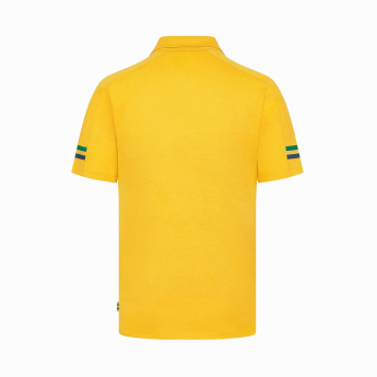 Ayrton Senna polokošeľa Stripe yellow 2024