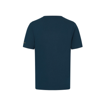 Ayrton Senna pánske tričko Logo blue 2024