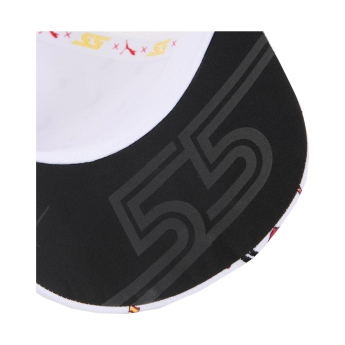 Ferrari detská čiapka baseballová šiltovka Sainz Barcelona F1 Team 2024