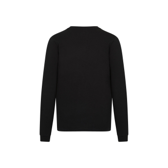 Mercedes AMG Petronas pánske tričko s dlhým rukávom Small logo black F1 Team 2024