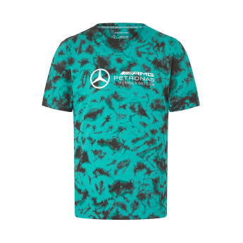 Mercedes AMG Petronas pánske tričko Tie Dye F1 Team 2024