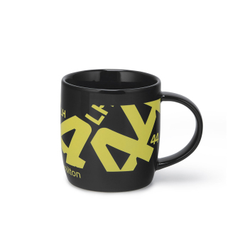 Mercedes AMG Petronas hrnček Lewis Hamilton black F1 Team 2024