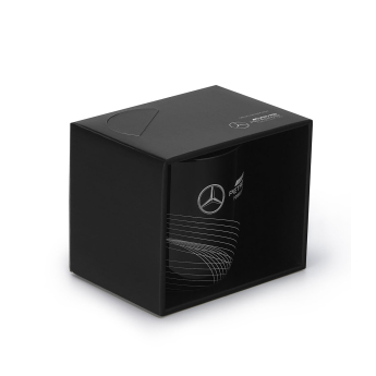 Mercedes AMG Petronas hrnček Logo black F1 Team 2024