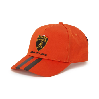 Lamborghini čiapka baseballová šiltovka Squadra Corse orange 2025