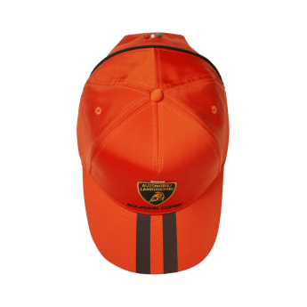 Lamborghini čiapka baseballová šiltovka Squadra Corse orange 2025