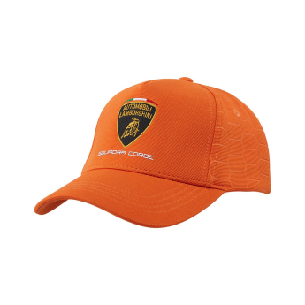 Lamborghini čiapka baseballová šiltovka Travel orange 2025