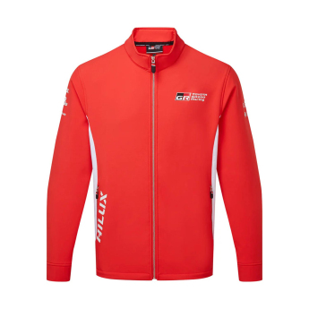 Toyota Gazoo Racing pánska bunda softshell Rally-Raid red Team 2025