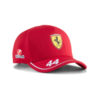 Ferrari detská čiapka baseballová šiltovka Hamilton official Teamline Replica F1 Team 2025