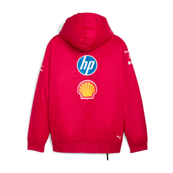 Kurtka męska wiosenna Padded czarna Ferrari F1