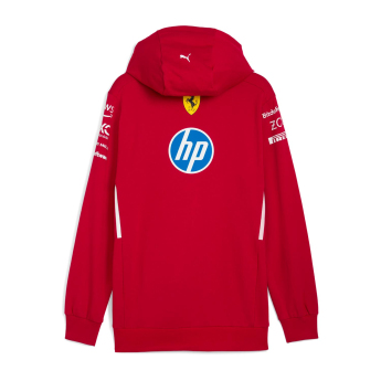 Ferrari detská mikina s kapucňou official Teamline Replica F1 Team 2025
