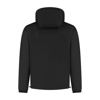 Ferrari pánska bunda s kapucňou Rain black F1 Team 2025