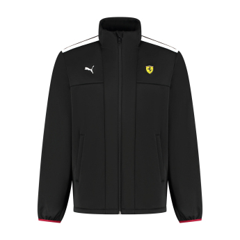 Ferrari pánska bunda softshell Logo black F1 Team 2025