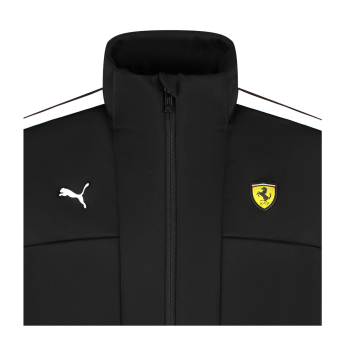 Ferrari pánska bunda softshell Logo black F1 Team 2025