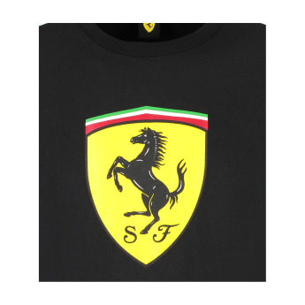 Ferrari pánske tričko Shield black F1 Team 2025
