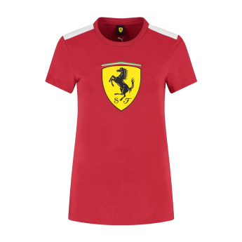 Ferrari dámske tričko Shield red F1 Team 2025