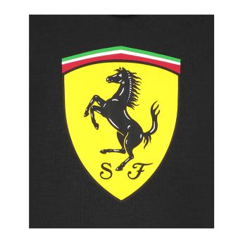 Ferrari detská mikina s kapucňou Shield black F1 Team 2025