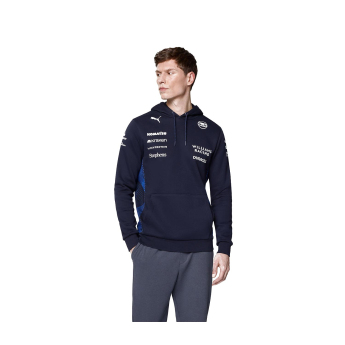 Williams pánska mikina s kapucňou official Teamline Replica F1 Team 2025