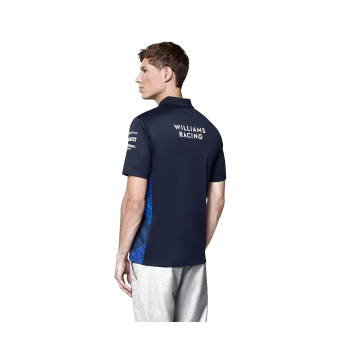 Williams polokošeľa official Teamline Replica black F1 Team 2025
