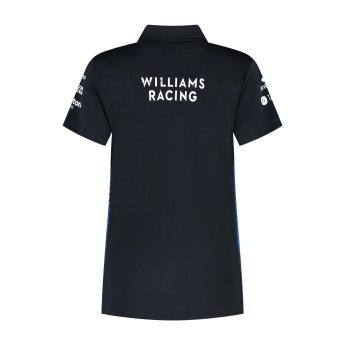 Williams dámske polo tričko official Teamline Replica black F1 Team 2025