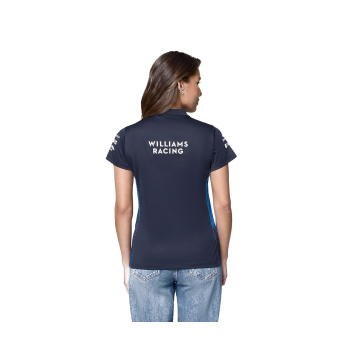 Williams dámske polo tričko official Teamline Replica black F1 Team 2025