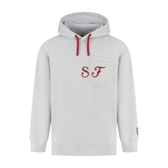 Ferrari pánska mikina s kapucňou Graphic grey F1 Team 2025