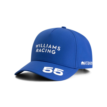 Williams čiapka baseballová šiltovka Sainz blue official Teamline Replica F1 Team 2025
