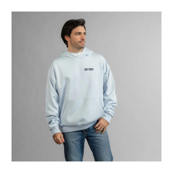 Williams pánska mikina s kapucňou Oversized blue F1 Team 2025